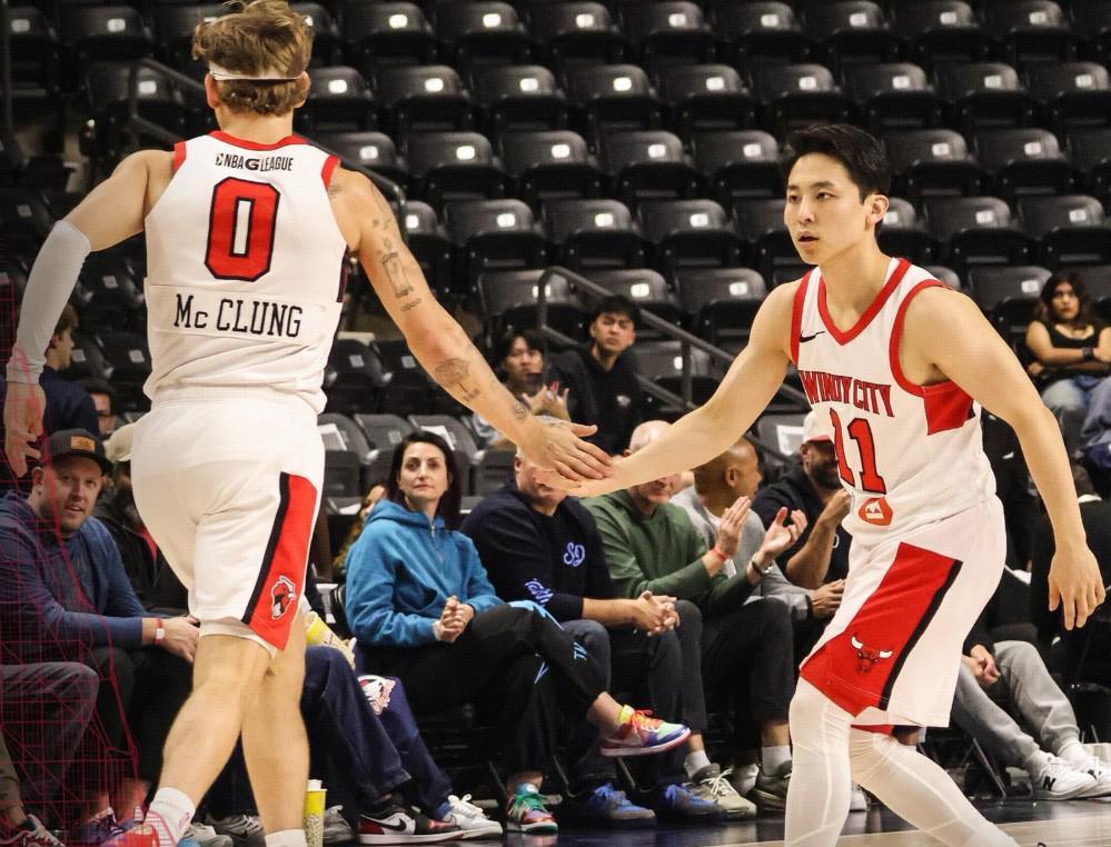 河村勇辉复出完成本赛季G联赛首秀，出场15分钟拿到2分2板7助